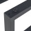 Pieds de table - HELLOSHOP26 - Lot de 2 - Acier laqué - 40 x 64 cm - Design moderne DIY 4