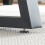 Pieds de table - HELLOSHOP26 - Lot de 2 - Acier laqué - 72 x 70 cm - Design moderne 2