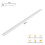 Plinten - HELLOSHOP26 - Set van 32 - 195 x 7 cm - Wit - Polystyreen - Binnen 2
