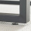 Pieds de table - HELLOSHOP26 - Lot de 2 - Acier laqué - 43 x 40 cm - Design moderne 2