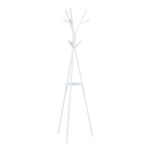 Portemanteau meuble d'entrée design 179 x 48 x 48 cm blanc 03_0010366