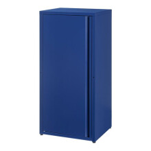 Armadio ufficio - HELLOSHOP26 - Armadio metallico - 88 x 40 x 35 cm - Blu - Stile industriale