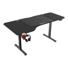 Escritorio eléctrico - HELLOSHOP26 - Altura ajustable - Mesa en L - Motor silencioso - Función de memoria