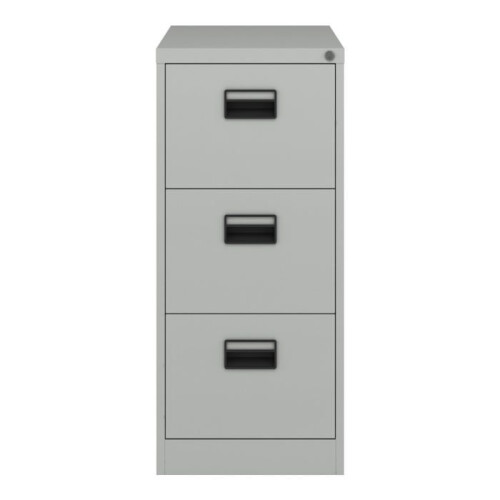 Caisson de bureau - HELLOSHOP26 - 3 tiroirs - Acier - 103x45x62 cm - Gris 2