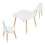 Conjunto de mesa e 2 cadeiras para crianças Epim branco 03_0009447 2