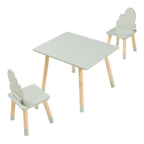 Tischset und 2 Kinderstühle Hovle mintgrün 03_0009450 1