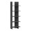 Bibliothek 176 x 62 x 29 cm grau 03_0009000 1