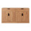 Buffet - HELLOSHOP26 - Modèle Buffet - MDF - 75 x 140 x 40 cm - Élégant et pratique 2