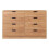 Comoda - HELLOSHOP26 - Modelo - 8 gavetas - MDF - Estilo atemporal 2