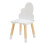Conjunto de mesa e 2 cadeiras para crianças branco 03_0009449 5