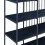 Scaffale - HELLOSHOP26 - Design senza tempo - 10 scomparti - Metallo - Nero 4