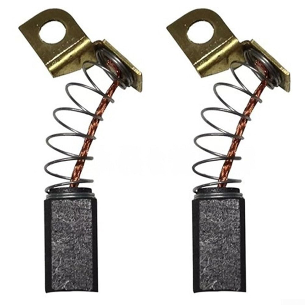 Carbon Brush 2Piece Set, 12.2X6.3x6.3 Mm, Sander Replacement, Electric Motor Brushes For Power Tools 9382693279088
