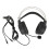 Cuffie da gioco over-ear per PC con suono surround e microfono, suono surround virtuale 7.1, microfono omnidirezionale, design confortevole, driver 1