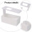 Trading Card Scanner Box  Compact Card Scanner, ABS Plastic Construction, Portable, App Compatible, White 4