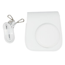 Beskyttelsesetui i PU-læder til Instax Mini, kompatibel med Instax Mini, flipcover, blødt, ridsefast mikrofiber, indvendigt støvbeskyttende