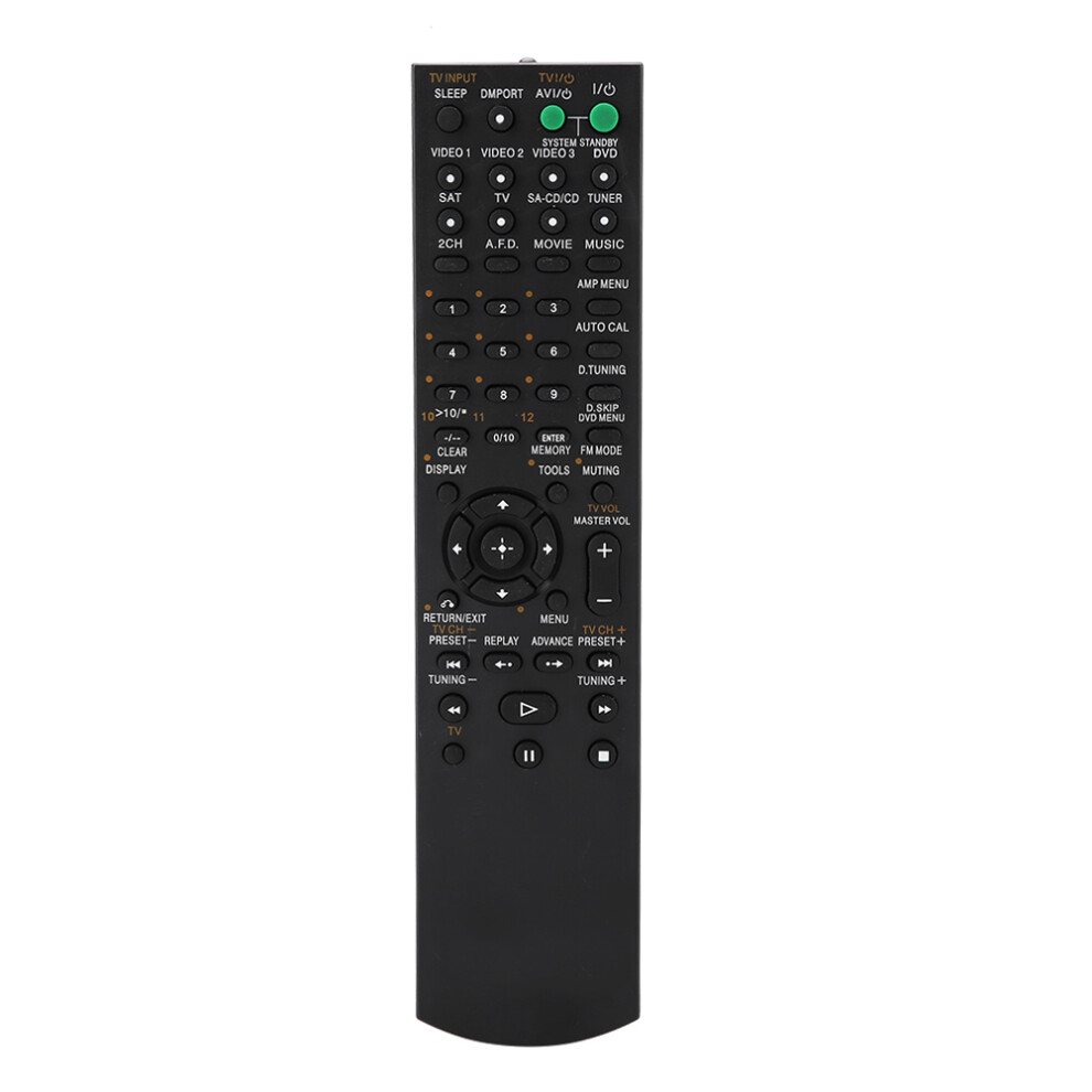 Remote Distance Over 8 Meters Replacement Remote Control Compatible With Sony Home Theater Audio Video Av Receiver System No Programming Required Low 9012494109849