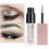 Liquid Metallic Eyeshadow With High Shine Coverage, Buildable Formula Quick Drying Long Lasting Vegan Glitter Makeup, 3D Metallic Effects For 4