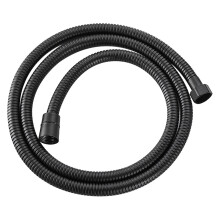 Shower Hose Connector Black 2M Hose Shower Holder Water Pipe For Bath Shower Head Accessories Replacement