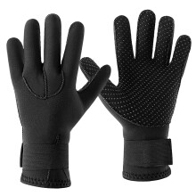 3MM Neopren-Tauchhandschuhe - Schwarz, S-XL, Thermisch, Rutschfest