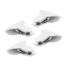 4pcs Padded Comforter Clips Bed Quilt Fasteners Sheet Holders Blanket Clamps NonDeformable Bedding Duvet Stability