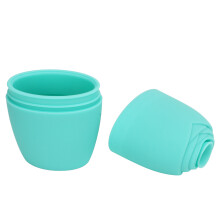 Silicone-Eis-Gesichtsroller Schönheitswürfel für Nacken & Augen, Grün