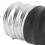 6Pcs E12 to E14 Light Bulb Adapters, Black, PC & Copper, 16g 8