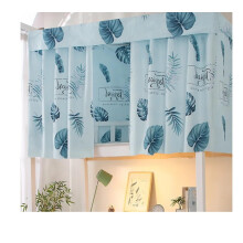 Bunk Bed Curtains Blackout Privacy Canopy for College Dorm Single Bed Decorative Durable Fabric