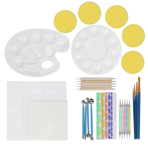 Versatile 41Pcs Mandala Dotting Tools Set for Creative Craft Projects