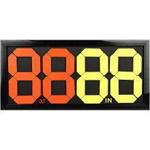Substitution Board Football Referee Substitution Board, Scoreboards And Cards, Replacement Display 64 x 30 x 2 cm