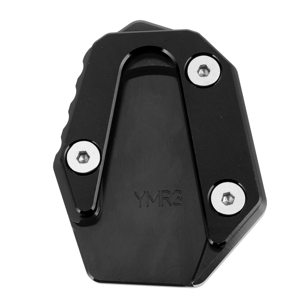 Bike Side Stand Support Pad For Yamaha Yzf R25 R3 Mt-25 Mt-03 14-19 Year Black 4911378957154