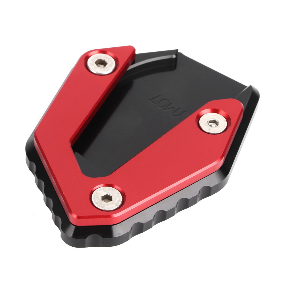 Kickstand Support Pad For Yamaha Mt 07/Fz 07/Tracer 700 Anti Slip Red 8331378957071