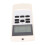 Télécommande infrarouge de remplacement pour climatiseur portable, aucune programmation requise, télécommande de remplacement avec 3