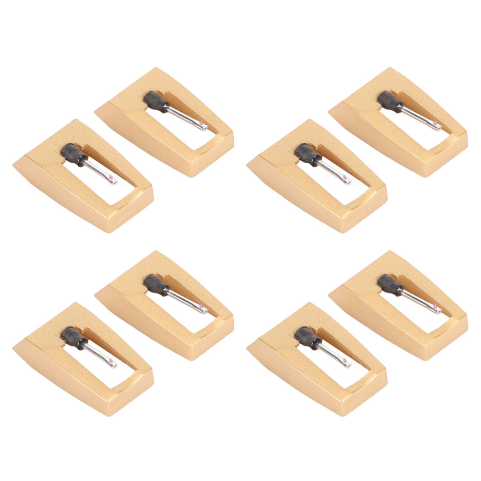Phonograph Needle Replacement Set, Upgraded Record Needle Stylus With No Skip Design Pure Stereo Sound Compatible With Most Turntables (Set Of Golden 9012494970548