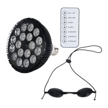 LED Red Infrared Therapy Light For Skin And Body, Near Infrared Light Therapy High Irradiance Lamp Device With Remote Control For Pain Relief Muscle