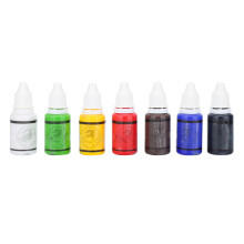 Glow in the Blacklight Tattoo Ink Set - Huidvriendelijke permanente tatoeage, rijke kleur, sneldrogend pigment op waterbasis voor creatieve body art.