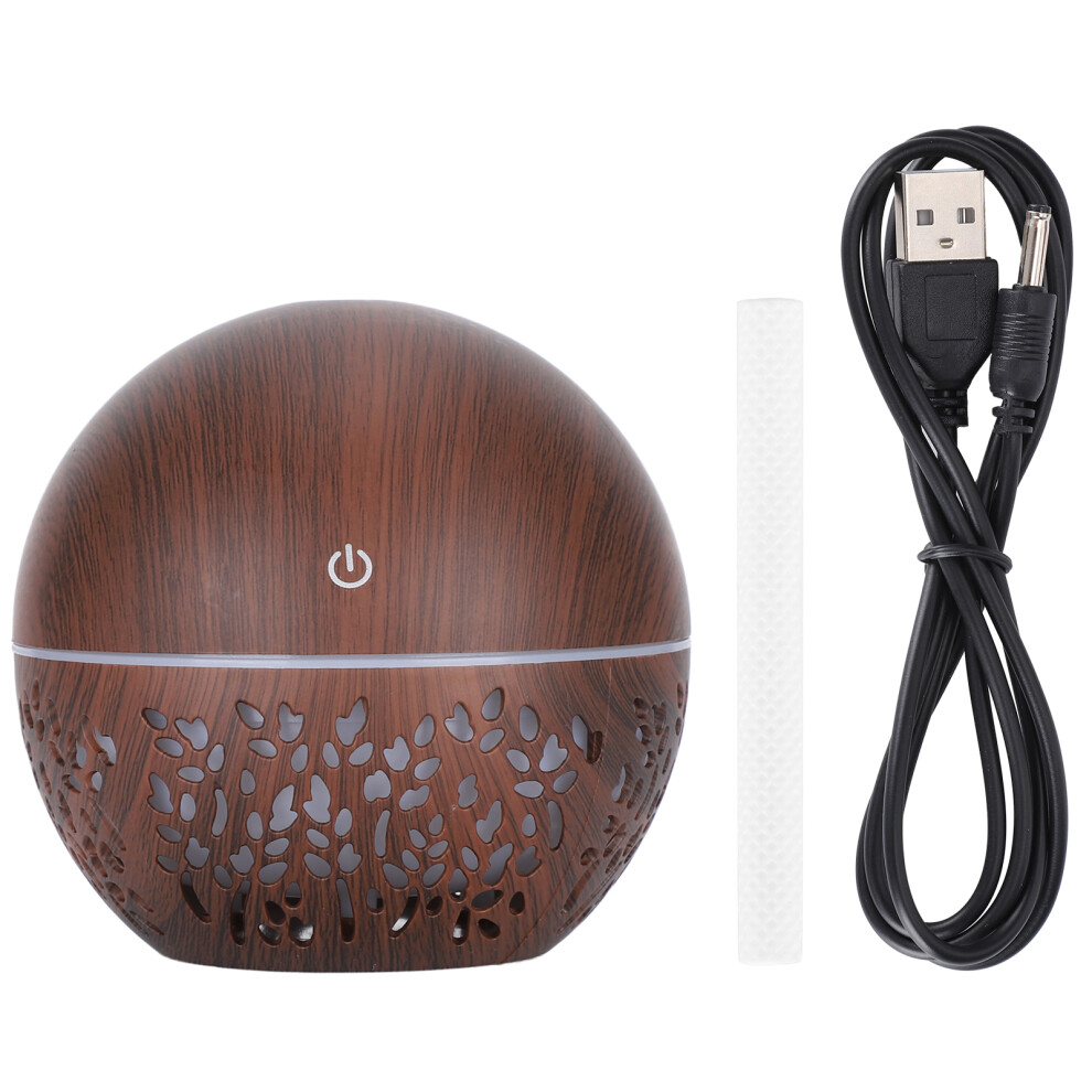 Light Usb Powered Cool Mist Humidifier With Two Misting Modes Simple And Fashions Design Flower Shaped 7 Color Night Nano Atomization Quiet Operation