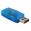 Προσαρμογέας ήχου USB 3D Sound Virtual5.1 Εξωτερική στερεοφωνική κάρτα ήχου Soundtrack Plug and Play 2