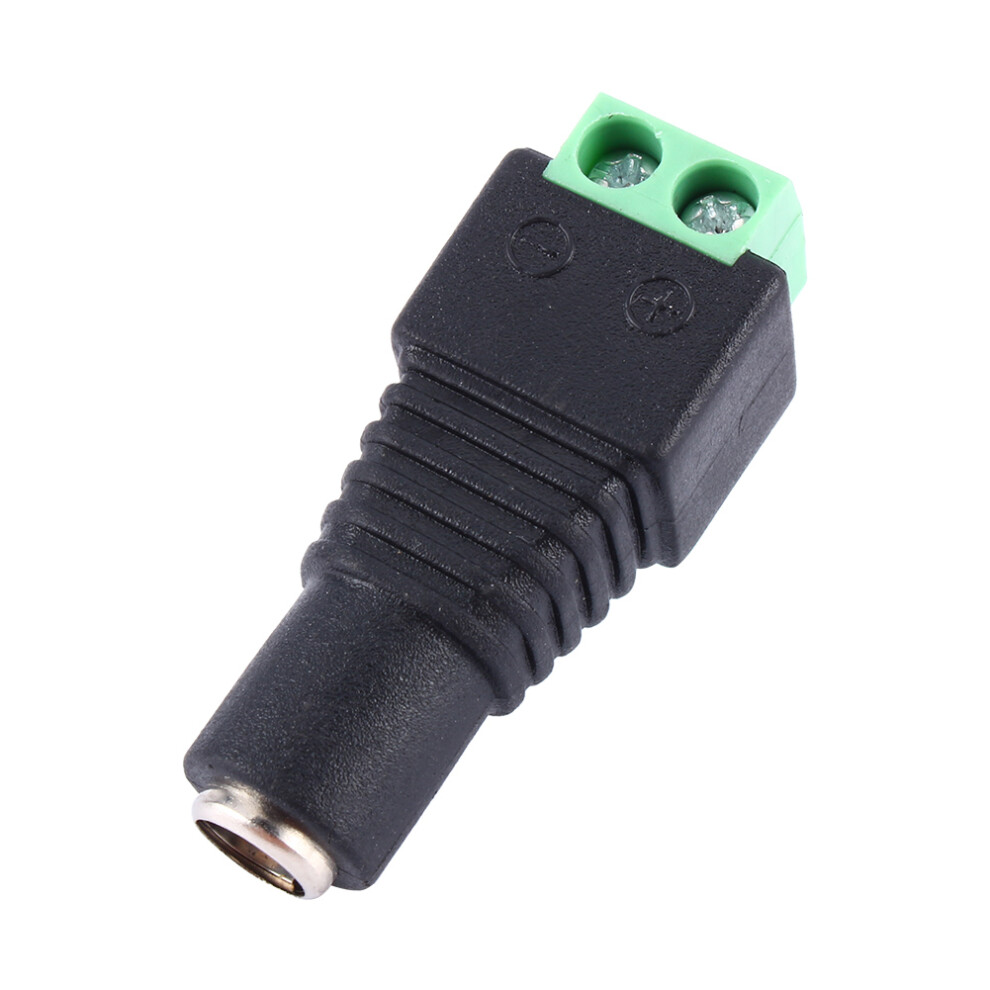 Dc Barrel Jack Connector For Cctv Camera Compatible Plug And Play Reliable Connection Double Layer Injection Moulding No Soldering Needed Adjustable V 9176269282387