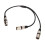 Καλώδιο Patch Splitter με καλώδιο χαλκού και ελαστικό καλώδιο διαχωριστή XLR με πλήρη 5