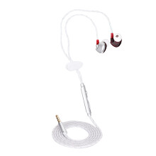 HiFi-øretelefoner med ledning og hybrid IEM-design, aftagelig kabel-in-ear-monitor til musikerbasdrevet præstation. Klar lyd og komfort.