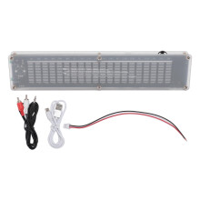 VFD-Display-Musikspektrumanalysator mit Echtzeit-Frequenzüberwachung, Schallpegelmesser mit Mikrofoneingang, Rauschunterdrückung und