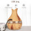 Whisper Mist, διαχύτης αρωματοθεραπείας 300ml με τροφοδοσία USB, αθόρυβη λειτουργία με 3