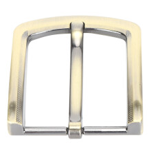 Brass Belt Buckle Retro Style Waistband Fastener Single Prong Adjustable Type B