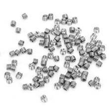 100Pcs M4x0.71 Stainless Steel Thread Inserts Repair Nut Reducing Nut