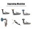 Compact 90 Pneumatic Engraving Tool AG‑315BS with High Efficiency 8