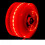 Quad Roller Skate Wheels With Installed Bearings Red One Size Luminous Light 1