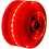 Quad Roller Skate Wheels With Installed Bearings Red One Size Luminous Light 2