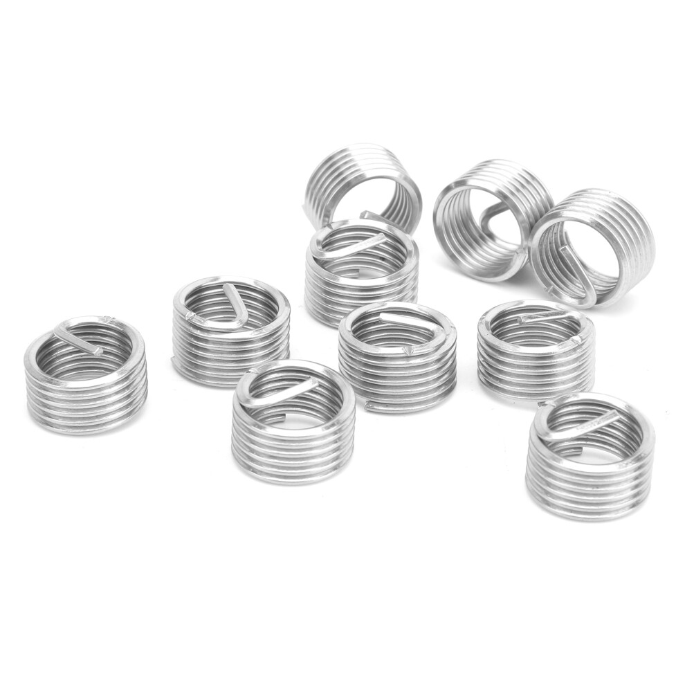 10Pcs M16x2 Stainless Steel Thread Inserts, Reducing Nut Repair Tool 9421382520114