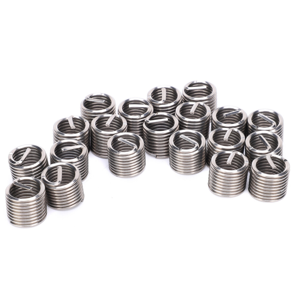 20Pcs M14x21.5d Stainless Steel Thread Inserts For Repair And Fastening 4661378961506