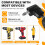 Angle Drill Attachment 105Degree Right Angle Screwdriver Attachment HeavyDuty for Narrow Spaces 3